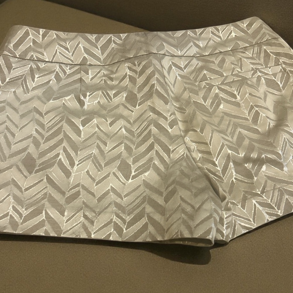 Beige Patterned Skirt - Picture 5 of 5